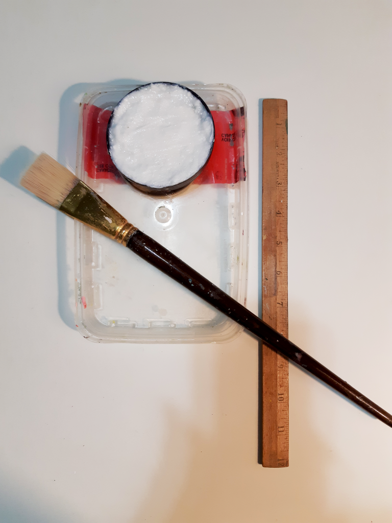 DIY Soap Block for Cleaning Artist Paint Brushes